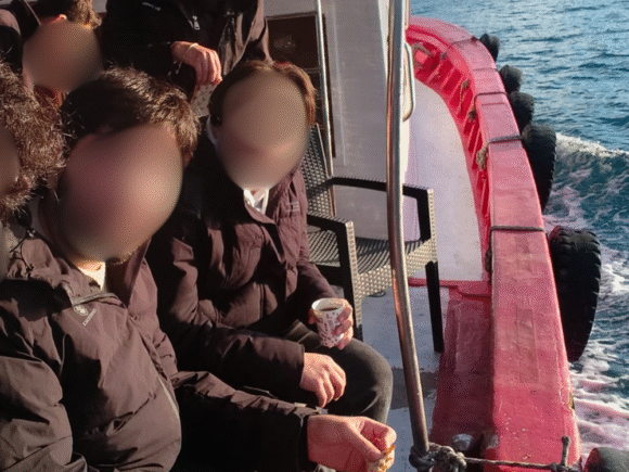 İstanbul Boğazında Öğrencilere Etkinlik